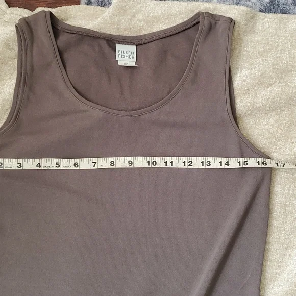 Eileen fisher gray stretch maxi dress size xs - Picture 11 of 14